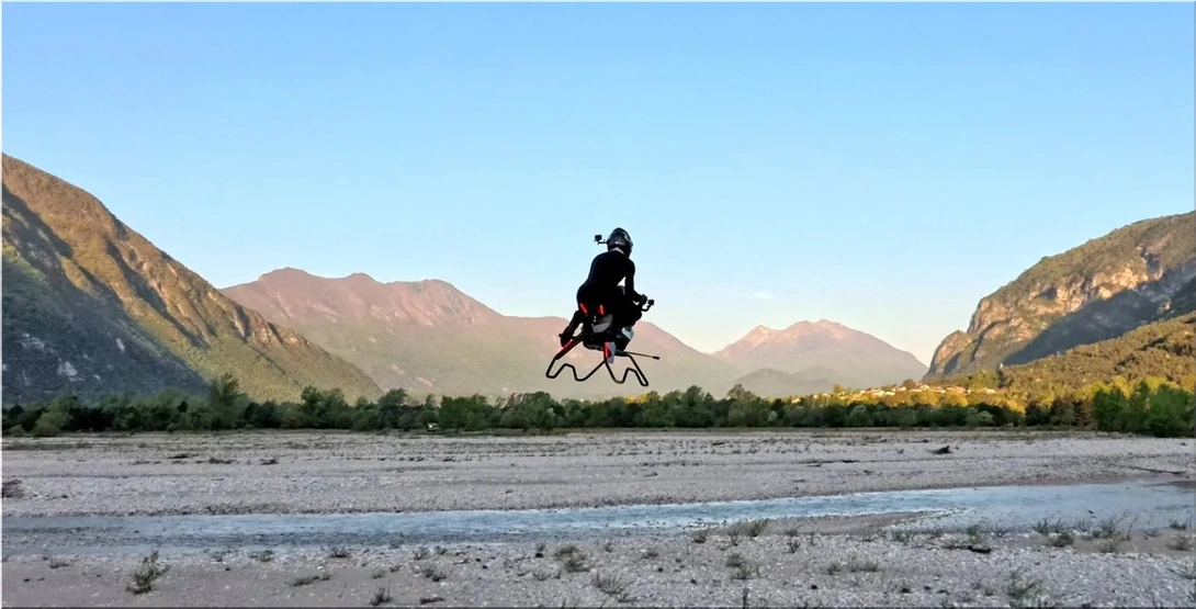 Volonaut Airbike - Flying Motorcycle