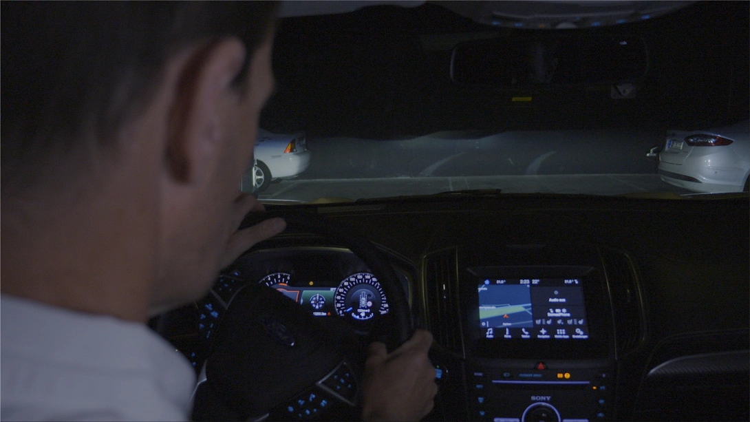 Ford is experimenting with a new headlights technologies
