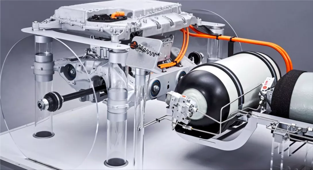 The application of hydrogen fuel cells in automobiles