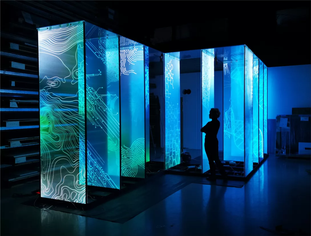 Polestar supports the Fjord Oslo light art festival