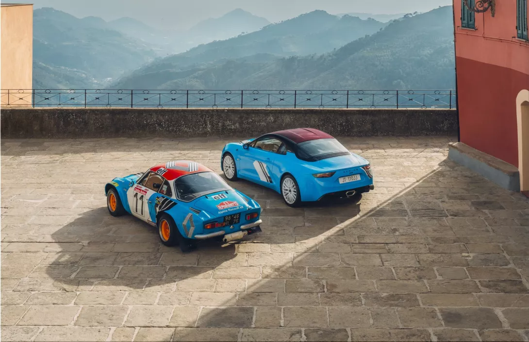 The Alpine A110 San Remo 73 is a tribute to a rally legend